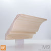 Corniche en bois - M9 Doucine - 3/4 x 5 - Pin rouge sélect | Wood crown moulding - M9 - 3/4 x 5 - Select red pine