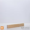 Moulure en bois - MFJ450 Rectangulaire- 7/16 x 11/16 - Pin blanc jointé | Wood moulding - MFJ450 Rectangular - 7/16 x 11/16 - Jointed White Pine