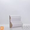 Cimaise en fibre de bois avec apprêt - MFP8160 - 1-1/8 x 3-3/16 - MDF | Primed MDF chair rail - MFP8160 - 1-1/8 x 3-3/16 - Fiberboard