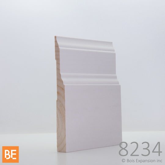 Plinthe en bois avec apprêt - MFP8234 - 9/16" x 5-1/2"