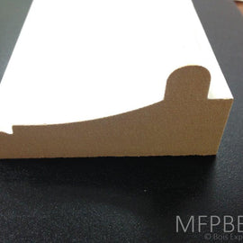 Cimaise en fibre de bois avec apprêt - MFPBE35 - 1-3/16 x 2-1/2 - MDF | Primed MDF chair-rail - MFPBE35 - 1-3/16 x 2-1/2 - Fiberboard