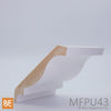 Corniche en bois avec apprêt - MFPU43 - 1 x 6-15/16 - Pin jointé | Primed wood crown moulding - MFPU43 - 1 x 6-15/16 - Jointed pine