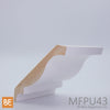 Corniche en bois avec apprêt - MFPU43 - 1 x 6-15/16 - Pin jointé | Primed wood crown moulding - MFPU43 - 1 x 6-15/16 - Jointed pine