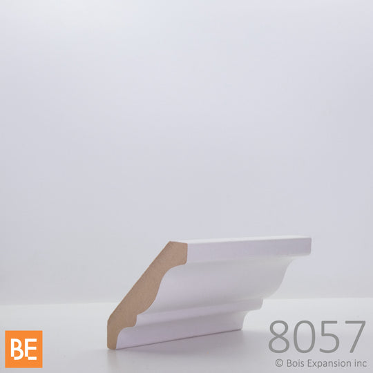 Corniche en fibre de bois avec apprêt - MFPU8057 - 9/16" x 3-1/16" - MDF