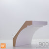 Corniche en fibre de bois avec apprêt - MFPU900 - 1 x 5-1/4 - MDF | Primed MDF crown moulding - MFPU900 - 1 x 5-1/4 - Fiberboard