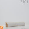 Quart-de-rond en bois - MP21011 - 3/8 x 11/16 - Pin blanc jointé avec apprêt | Wood quarter round - MP21011 - 3/8 x 11/16 - Primed jointed white pine