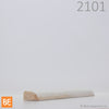 Quart-de-rond en bois - MP21011 - 3/8 x 11/16 - Pin blanc jointé avec apprêt | Wood quarter round - MP21011 - 3/8 x 11/16 - Primed jointed white pine