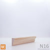 Nez de comptoir en bois - N16 - 5/8 x 1-1/16 - Merisier | Wood countertop nosing - N16 - 5/8 x 1-1/16 - Yellow birch