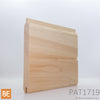 Planche murale en bois - Patrons 17 et 19 - Lambris réversible - 5/8 x 5 - Pin rouge noueux | Wood siding paneling - Standard patterns 17 and 19 - 5/8 x 5 - Reversible - Knotty red pine