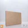 Planche murale en fibre de bois - PL3 Lambris réversible - 3/8 x 3-13/16 - MDF | MDF wainscot paneling - PL3 Reversible - 3/8 x 3-13/16 - Fiberboard