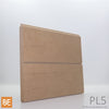 Planche murale en fibre de bois - PL5 Lambris réversible - 3/8 x 5 - MDF | MDF wainscot paneling - PL5 - 3/8 x 5 - Fiberboard