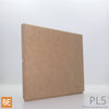 Planche murale en fibre de bois - PL5 Lambris réversible - 3/8 x 5 - MDF | MDF wainscot paneling - PL5 - 3/8 x 5 - Fiberboard