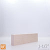 Planche en bois - B4F 3/4" x 1-1/2" - Érable | Wood plank - S4S 3/4" x 1-1/2" - Maple