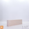 Planche en bois - B4F 3/4" x 1-1/2" - Érable | Wood plank - S4S 3/4" x 1-1/2" - Maple
