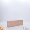 Planche en bois - B4F 3/4" x 1-1/2" - Merisier | Wood plank - S4S 3/4" x 1-1/2" - Yellow birch