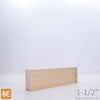 Planche en bois - B4F 3/4" x 1-1/2" - Pin blanc jointé | Wood plank - S4S 3/4" x 1-1/2" - Jointed white pine