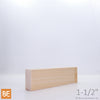 Planche en bois - B4F 3/4" x 1-1/2" - Pin blanc jointé | Wood plank - S4S 3/4" x 1-1/2" - Jointed white pine