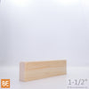 Planche en bois - B4F 3/4" x 1-1/2" - Pin rouge sélect | Wood plank - S4S 3/4" x 1-1/2" - Select red pine