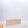 Planche en bois - B4F 3/4" x 1-1/2" - Pin rouge sélect | Wood plank - S4S 3/4" x 1-1/2" - Select red pine