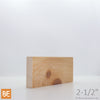 Planche en bois - B4F 3/4" x 2-1/2" - Pin blanc noueux | Wood plank - S4S 3/4" x 2-1/2" - Knotty white pine