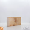 Planche en bois - B4F 3/4" x 2-1/2" - Pin blanc noueux | Wood plank - S4S 3/4" x 2-1/2" - Knotty white pine