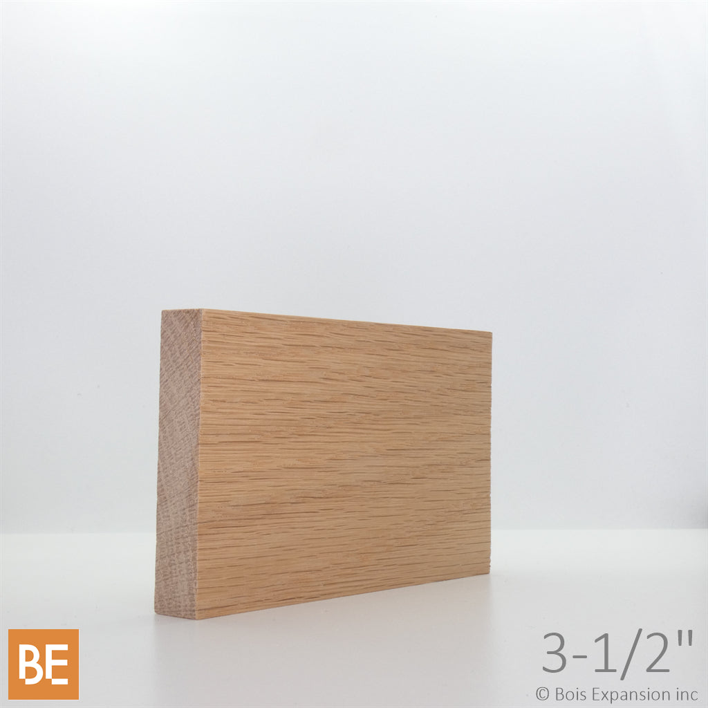 Planche en bois massif 3/4 x 3-1/2 po