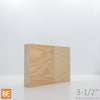 Planche en bois - B4F 3/4" x 3-1/2" - Pin blanc jointé | Wood plank - S4S 3/4" x 3-1/2" - Jointed white pine