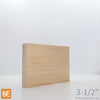 Planche en bois - B4F 3/4" x 3-1/2" - Pin blanc sélect | Wood plank - S4S 3/4" x 3-1/2" - Select white pine