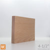 Planche en bois - B4F 3/4" x 4-1/2" - Chêne rouge | Wood plank - S4S 3/4" x 4-1/2" - Red oak