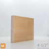 Planche en bois - B4F 3/4" x 4-1/2" - Pin blanc jointé | Wood plank - S4S 3/4" x 4-1/2" - Jointed white pine