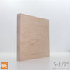 Planche en bois - B4F 3/4" x 5-1/2" - Érable | Wood plank - S4S 3/4" x 5-1/2" - Maple