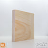 Planche en bois - B4F 3/4" x 5-1/2" - Pin blanc jointé | Wood plank - S4S 3/4" x 5-1/2" - Jointed white pine
