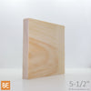 Planche en bois - B4F 3/4" x 5-1/2" - Pin blanc jointé | Wood plank - S4S 3/4" x 5-1/2" - Jointed white pine