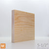 Planche en bois - B4F 3/4" x 5-1/2" - Pin rouge sélect | Wood plank - S4S 3/4" x 5-1/2" - Select red pine