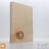 Planche en bois - B4F 3/4" x 7-1/4" - Pin blanc noueux | Wood plank - S4S 3/4" x 7-1/4" - Knotty white pine
