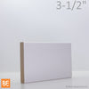 Planche en fibre de bois avec apprêt - B4F 5/8 x 3-1/2 - MDF | Primed MDF plank - S4S - 5/8 x 3-1/2 - Fiberboard