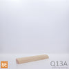 Quart-de-rond en bois - Q13A - 1/2 x 1/2 - Pin rouge sélect | Wood quarter round - Q13A - 1/2 x 1/2 - Select red pine