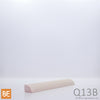 Quart-de-rond en bois - Q13B - 1/2 x 3/4 - Érable | Wood quarter round - Q13B - 1/2 x 3/4 - Maple