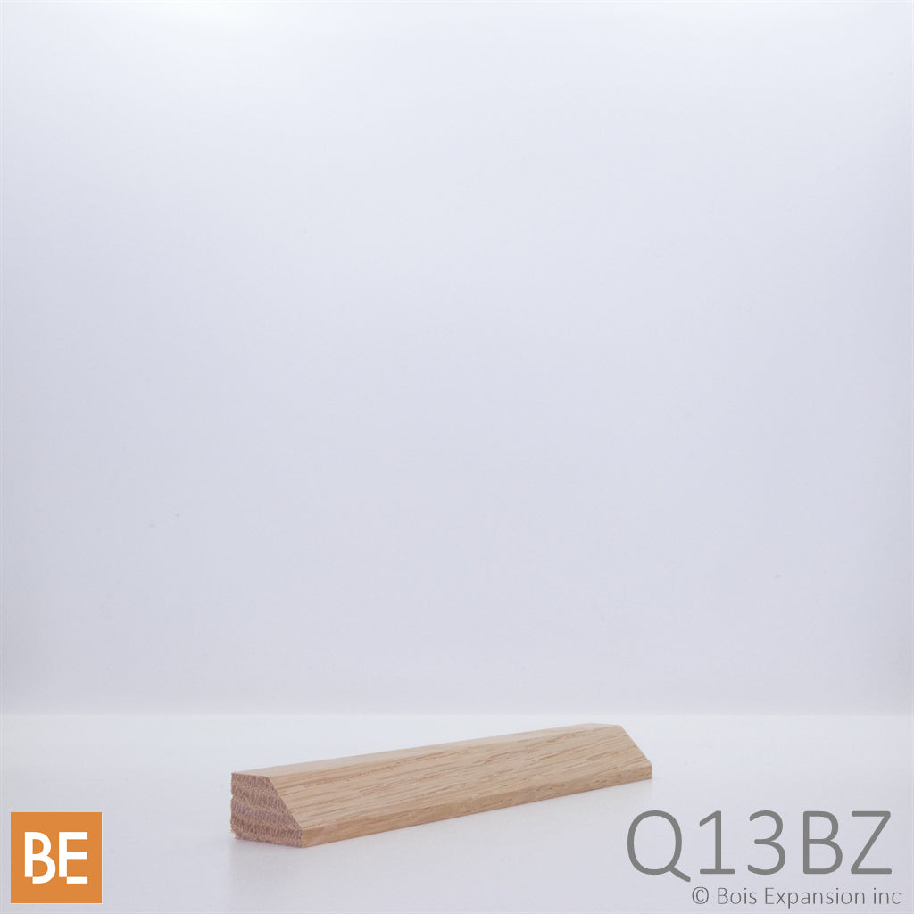 Quart-de-rond en bois - Q13BZ Zen - 1/2 x 3/4 - Chêne rouge | Wood quarter round - Q13BZ Zen - 1/2 x 3/4 - Red oak