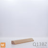 Quart-de-rond en bois - Q13BZ Zen - 1/2 x 3/4 - Chêne rouge | Wood quarter round - Q13BZ Zen - 1/2 x 3/4 - Red oak
