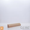 Quart-de-rond en bois - Q13BZ Zen - 1/2 x 3/4 - Chêne rouge | Wood quarter round - Q13BZ Zen - 1/2 x 3/4 - Red oak