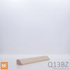 Quart-de-rond en bois - Q13BZ Zen - 1/2 x 3/4 - Merisier | Wood quarter round - Q13BZ Zen - 1/2 x 3/4 - Yellow birch