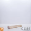Quart-de-rond en bois - Q13BZ Zen - 1/2 x 3/4 - Merisier | Wood quarter round - Q13BZ Zen - 1/2 x 3/4 - Yellow birch