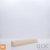 Quart-de-rond en bois - Q13C - 3/4 x 3/4 - Pin blanc sélect | Wood quarter round - Q13C - 3/4 x 3/4 - Select white pine