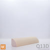 Quart-de-rond en bois - Q13D - 1-1/16 x 1-1/16 - Pin blanc sélect | Wood quarter round - Q13D - 1-1/16 x 1-1/16 - Select white pine