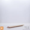 Réducteur à tapis en bois - T11 - 3/8 x 1-1/8 - Érable | Wood carpet reducer - T11 - 3/8 x 1-1/8 - Maple