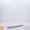 Réducteur à tapis en bois - T11 - 3/8 x 1-1/8 - Érable | Wood carpet reducer - T11 - 3/8 x 1-1/8 - Maple